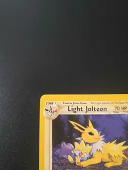 Light Jolteon 1st Edition 48/105 Neo Destiny Pokemon Excellent Condition - Image 5