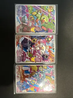 Pokemon Series 2 First Partner Illustration Galar Region Set - Image 1