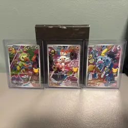 Pokemon Series 2 First Partner Illustration Galar Region Set - Image 1