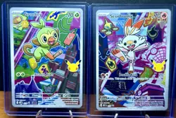 Pokemon Series 2 First Partner Illustration Galar Region Set - Image 2