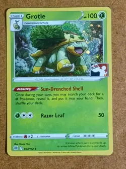 Grotle 007/172 Uncommon Prize Pack Series Cards Pokemon Cosmos Holo Near Mint - Image 1