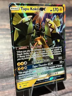 Tapu Koko GX SM33 Promo Sun & Moon Promo Pokemon Card - Image 2