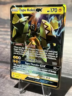 Tapu Koko GX SM33 Promo Sun & Moon Promo Pokemon Card - Image 3