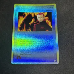 Maxie 73/95 - Team Magma vs Team Aqua Reverse Holo Pokemon Card Vintage LP+/NM - Image 3