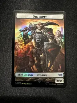 Orc Army / Food T0006 / T0009 Double-Sided (Foil) MTG: LTR - NM - Image 3