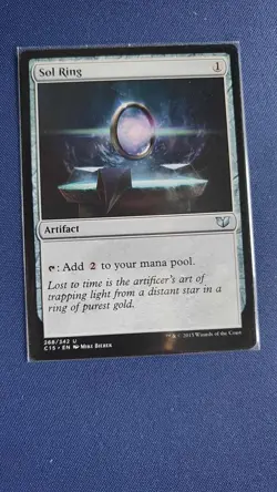 Magic The Gathering SOL RING Commander 2015 Near Mint - Image 1