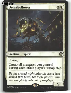 Drumbellower [SOC - 143] Commander: Secrets of Strixhaven - Image 2
