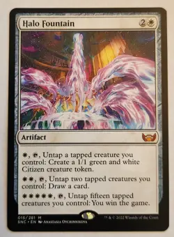 Halo Fountain Streets of New Capenna Regular Mythic NM+ - Image 1