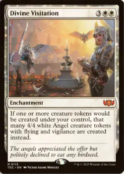 Divine Visitation 113 TDC Commander: Tarkir: Dragonstorm NM - Image 1