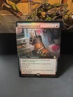 Wizards of the Coast MTG TMNT Improvised Arsenal Rare 0279 EN Foil - Image 1