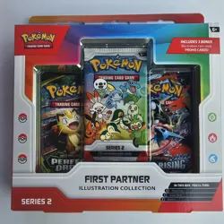 Pokemon TCG First Partner Illustration Collection Series 2 Sealed Unopened - Image 1