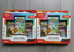 Pokemon TCG: First Partner Illustration Collection - Series 2 NEW SEALED x2 - Image 1