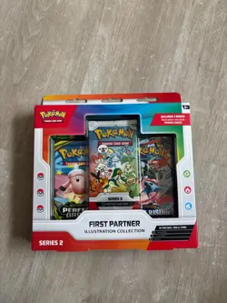 Pokemon TCG: First Partner Illustration Collection Series 2 | SEALED IN HAND - Image 1