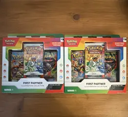 Pokemon TCG First Partner Illustration Collection Series 1 X 2 Sealed boxes - Image 1