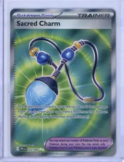 The Pokemon Company Sacred Charm 122/094 Trainer Holo Ultra Rare English - Image 1