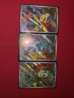 Pokemon First Partner Series 2 - Johto Starter Set Chikorita Cyndaquil Totodile - Image 1