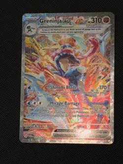 The Pokemon Company Greninja ex 214/167 Twilight Masquerade SIR Full Art Holo - Image 1