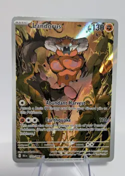 Pokemon TCG Landorus 131/086 Illustration Rare Black Bolt - Image 1