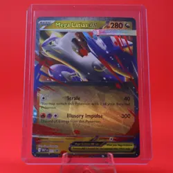2025 Pokemon TCG Mega Evolution Black Star Promo MEP EN 011 Mega Latias ex - Image 1