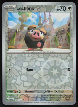 Lechonk 139/159 Common Journey Together Pokemon Reverse Holo NM - Image 1