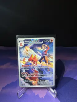 Ethan’s Magcargo Illustration Rare Holo - 222/217 - ME: Ascended Heroes Pokemon - Image 1