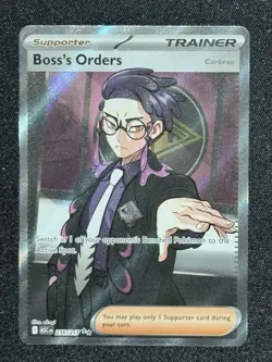 Boss's Orders [Corbeau] - 256/217 - Ascended Heroes - Full Art Holo Secret Rare - Image 1