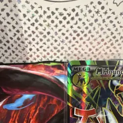 Pokemon TCG M Houndoom EX Ultra Rare Full Art 154/162 Breakthrough - Image 3