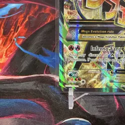 Pokemon TCG M Houndoom EX Ultra Rare Full Art 154/162 Breakthrough - Image 4