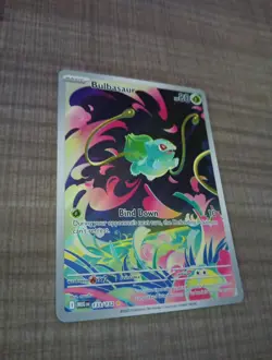 Bulbasaur 133/132 Mega Evolution Illustration Rare Pokemon TCG - Image 2