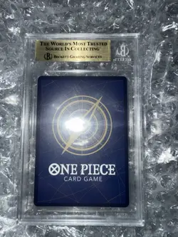 One Piece Afro Luffy OP07-073 Promo One Piece Bandai Card Fest 25-26 ENGLISH BGS - Image 2