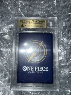 One Piece Afro Luffy OP07-073 Promo One Piece Bandai Card Fest 25-26 ENGLISH BGS - Image 2