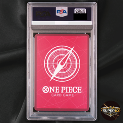 PSA 10 Roronoa Zoro OP01-001 L Alt Art Romance Dawn One Piece Card Japanese 2022 - Image 2