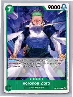 Roronoa Zoro - One Piece - OP 16 The Time of Battle - OP16-035 - Image 1