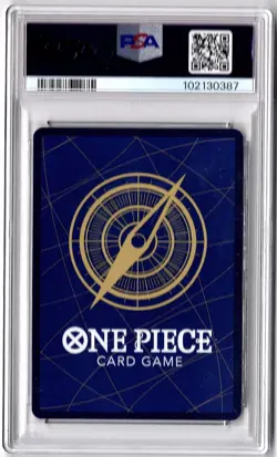 Shanks PSA 10 GEM MT Alternate Art 2024 One Piece JPN PRB01-120 Manga TCG Card - Image 3