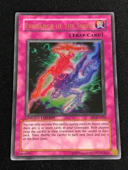 YUGIOH EXCHANGE OF THE SPIRIT SP1-EN004 ULTRA (LP) - Image 1