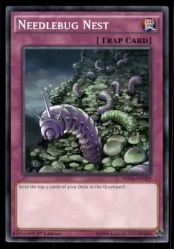 Yu-Gi-Oh! TCG Needlebug Nest 1st Edition - Image 1