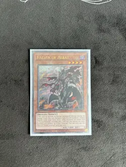 Yugioh! Fallen of Albaz - RA01-EN021 - Quarter Century Secret Rare - 1st Edition - Image 2