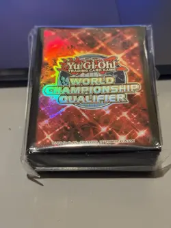 Yugioh WCQ Sleeves 2023 World Championship Qualifier New Sealed! 80 Sleeves - Image 1