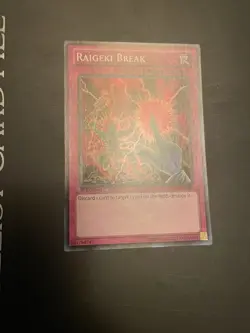 Raigeki Break LCYW-EN286 Legendary Collection 3: Yugi's World 1st Edition LP B - Image 1