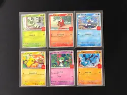 Pikachu 020/M-P McDonald's Promo 2025 Complete Set Pokemon Card Japanese 6 set - Image 1