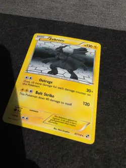 Zekrom 47/114 Black & White Holo Pokemon - Image 3