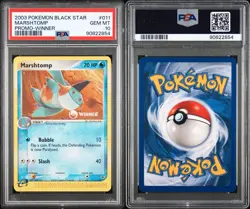 PSA 10 Marshtomp Winner Black Star Promo Stamp POP 41 Mint Rare 2003 Pokemon - Image 3