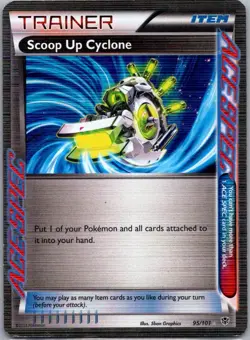 Scoop Up Cyclone 95/101 Plasma Blast ACE Spec Rare Pokemon - Image 1