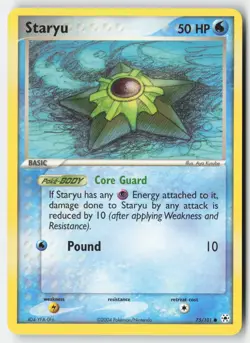 Pokemon - Staryu #75/101 - Hidden Legends Common - Image 1