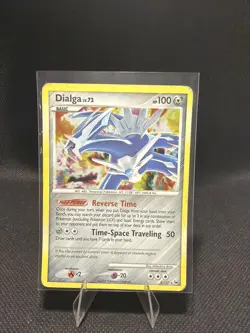 Pokemon TCG Dialga Lv. 72 5/127 Holo Rare Platinum MP - Image 1