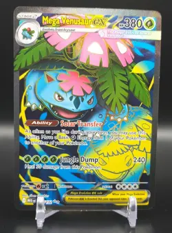 Pokemon - Mega Venusaur ex 155/132 - ME01: Mega Evolution Ultra Rare - Image 1