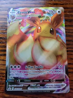 NM Eevee VMAX SWSH087 SWSH: Sword & Shield Promo Cards Holo - Image 1