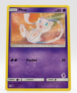 Mew Pokemon Hidden Fates 32/68 Non-Holo LP - Image 1