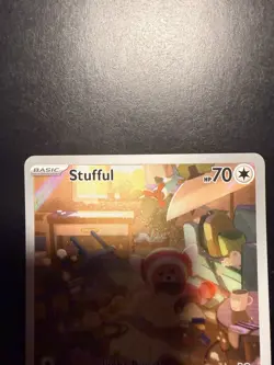 Pokemon TCG Stufful Alt Art Illustration 154/132 - Image 2