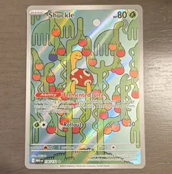 The Pokemon Company Shuckle 136/132 Rare Full Art Holo - Mega Evolution ME01 EN - Image 1